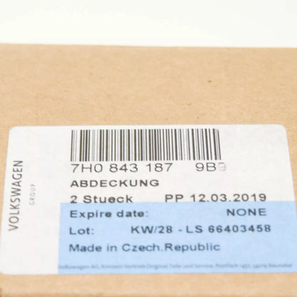 NEW VW TRANSPORTER T5 LEFT SLIDING DOOR ACTUATOR COVER 7H08431879B9 ORIGINAL