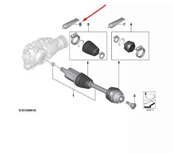 NEW BMW 3 G20 LUBRICATING GREASE RENOLIT-CX 83192286018 ORIGINAL