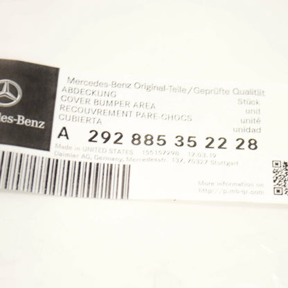 NEW MB GLE COUPE AMG C292 FRONT RIGHT BUMPER GRILL COVER A292885352228 ORIGINAL