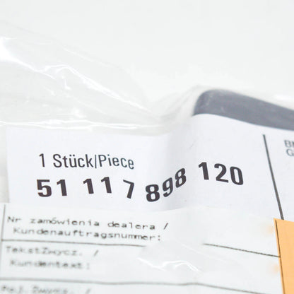 NEW BMW 5 E60 FRONT M SPORT BUMPER TOW HOOK EYE COVER 51117898120 2007 ORIGINAL