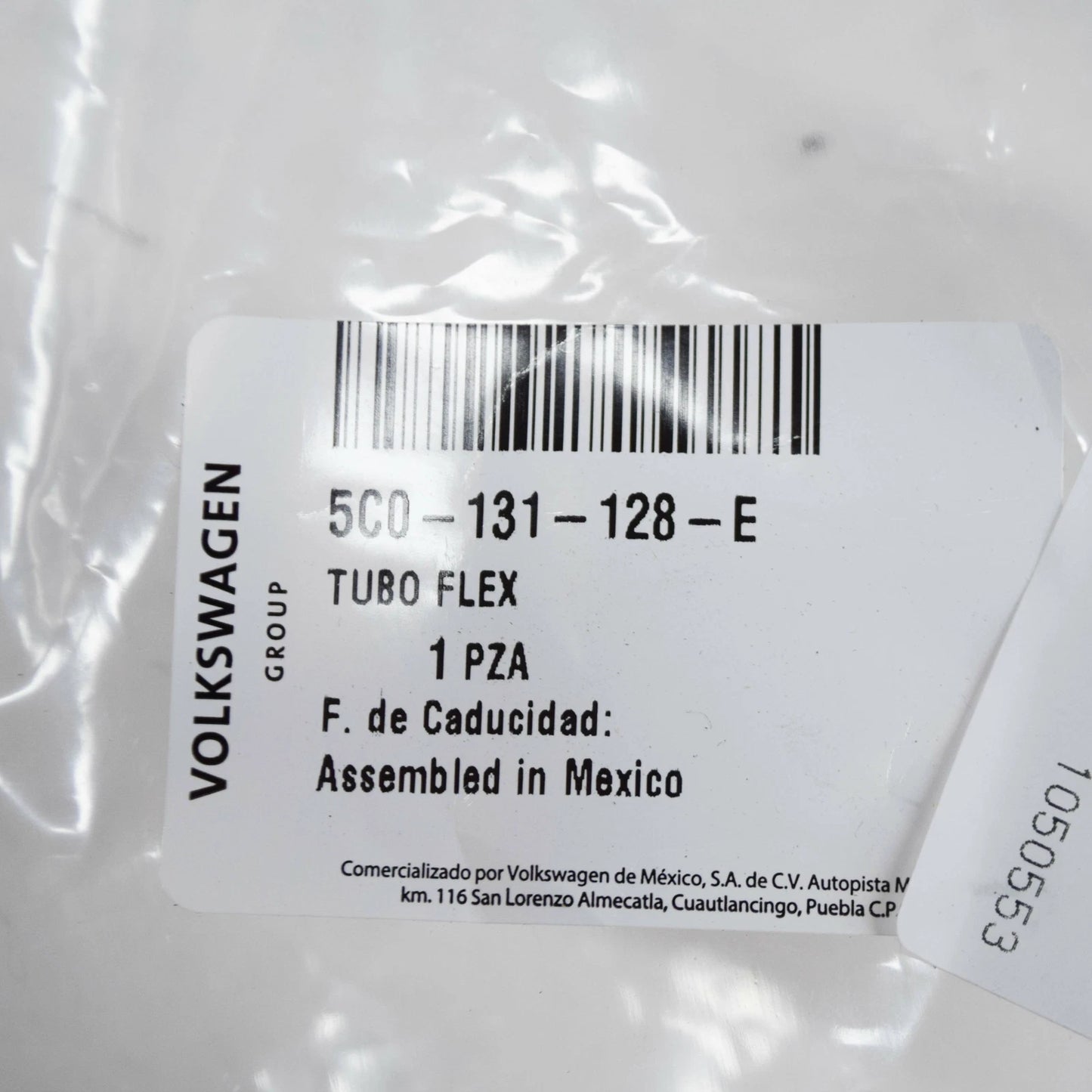 NEW VW PASSAT B8 SECONDARY AIR INJECTION PUMP HOSE 5C0131128E