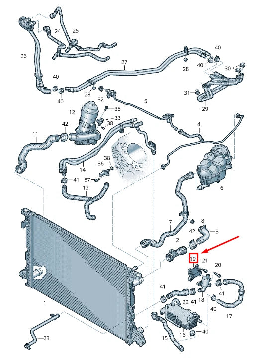 NEW AUDI A8 4N SOLENOID VALVE BRACKET 4N0121305R