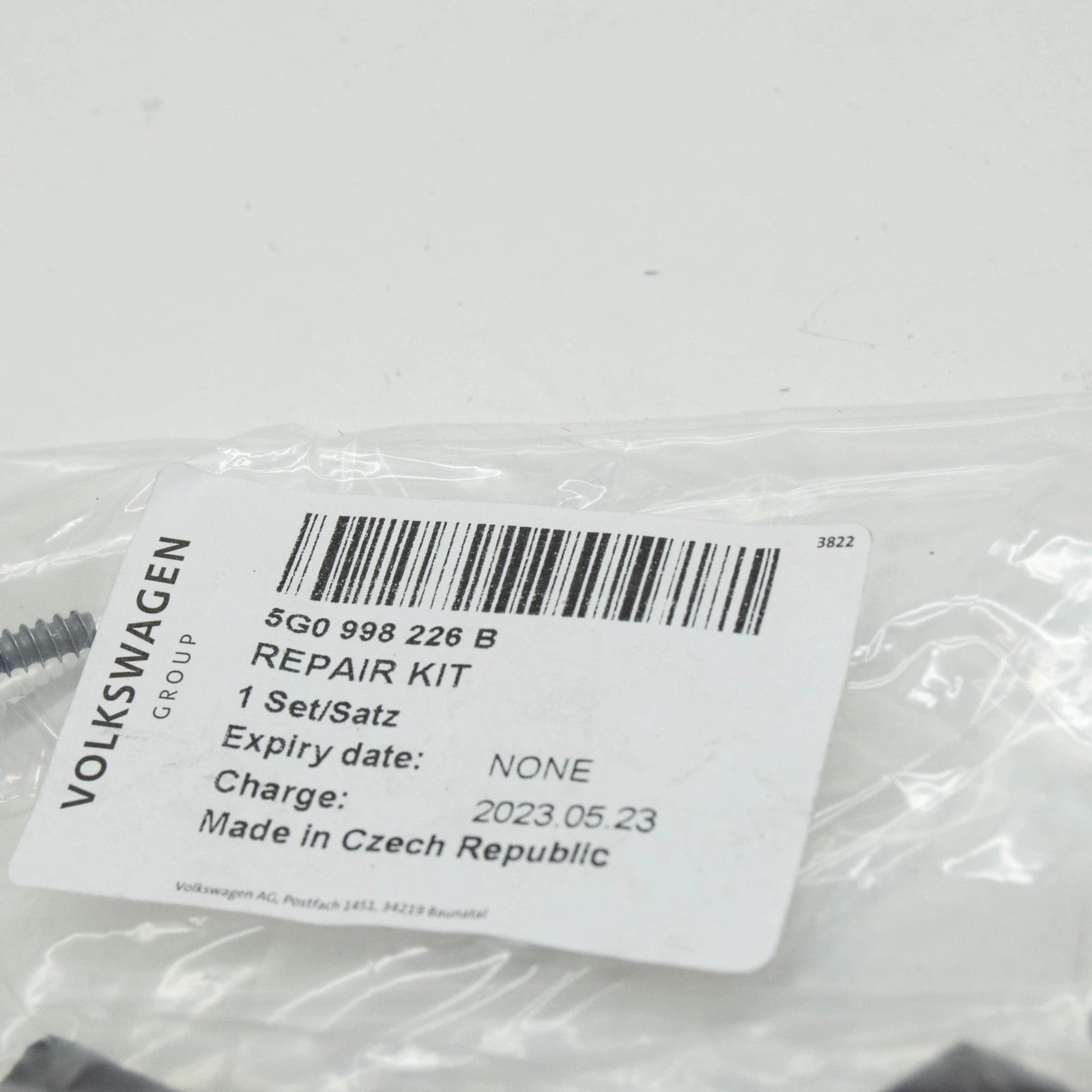 NEW VW GOLF MK7 BV5 FRONT RIGHT HEADLIGHT BRACKET REPAIR KIT 5G0998226B ORIGINAL