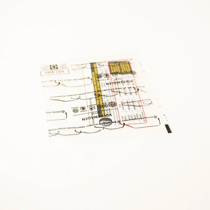 NEW AUDI A5 SPORTBACK 8W6 TIRE LABEL 8W8010502BQ ORIGINAL