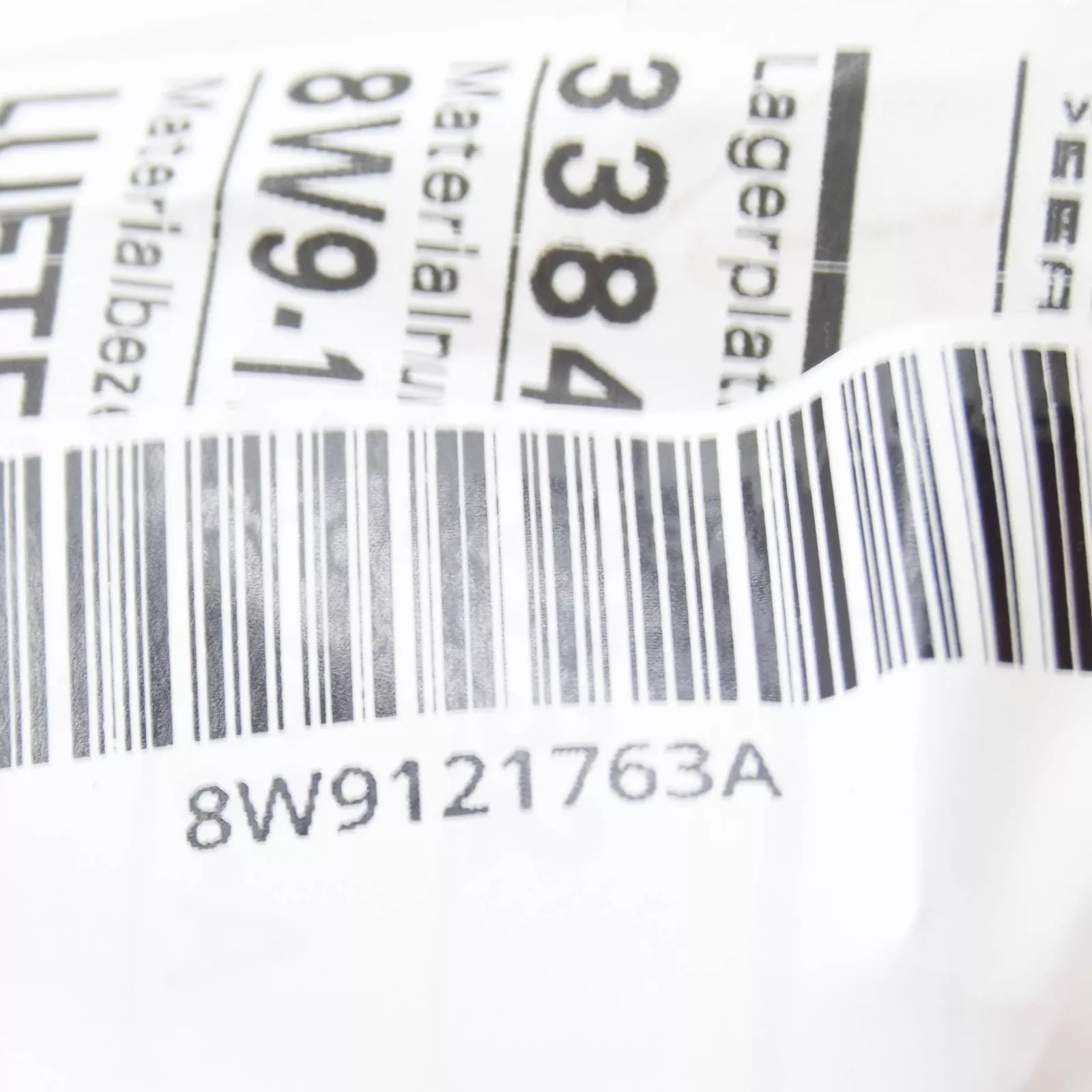 NEW AUDI TT FV FRONT LEFT BUMPER AIR GUIDE 8W9121763A ORIGINAL