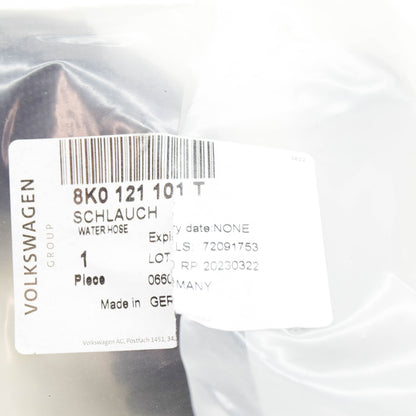 NEW AUDI A5 SPORTBACK 8T UPPER RADIATOR HOSE 8K0121101T ORIGINAL