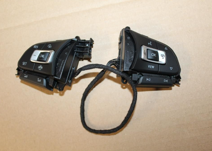 NEW VW TOURAN 5T STEERING WHEEL MULTIFUNCTION SWITCHES 5NA959442AICX ORIGINAL