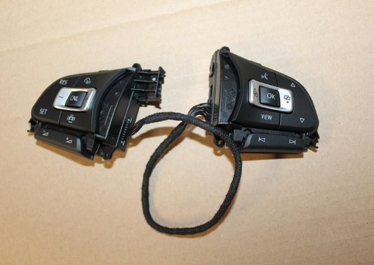 NEW VW TOURAN 5T STEERING WHEEL MULTIFUNCTION SWITCHES 5NA959442AICX ORIGINAL