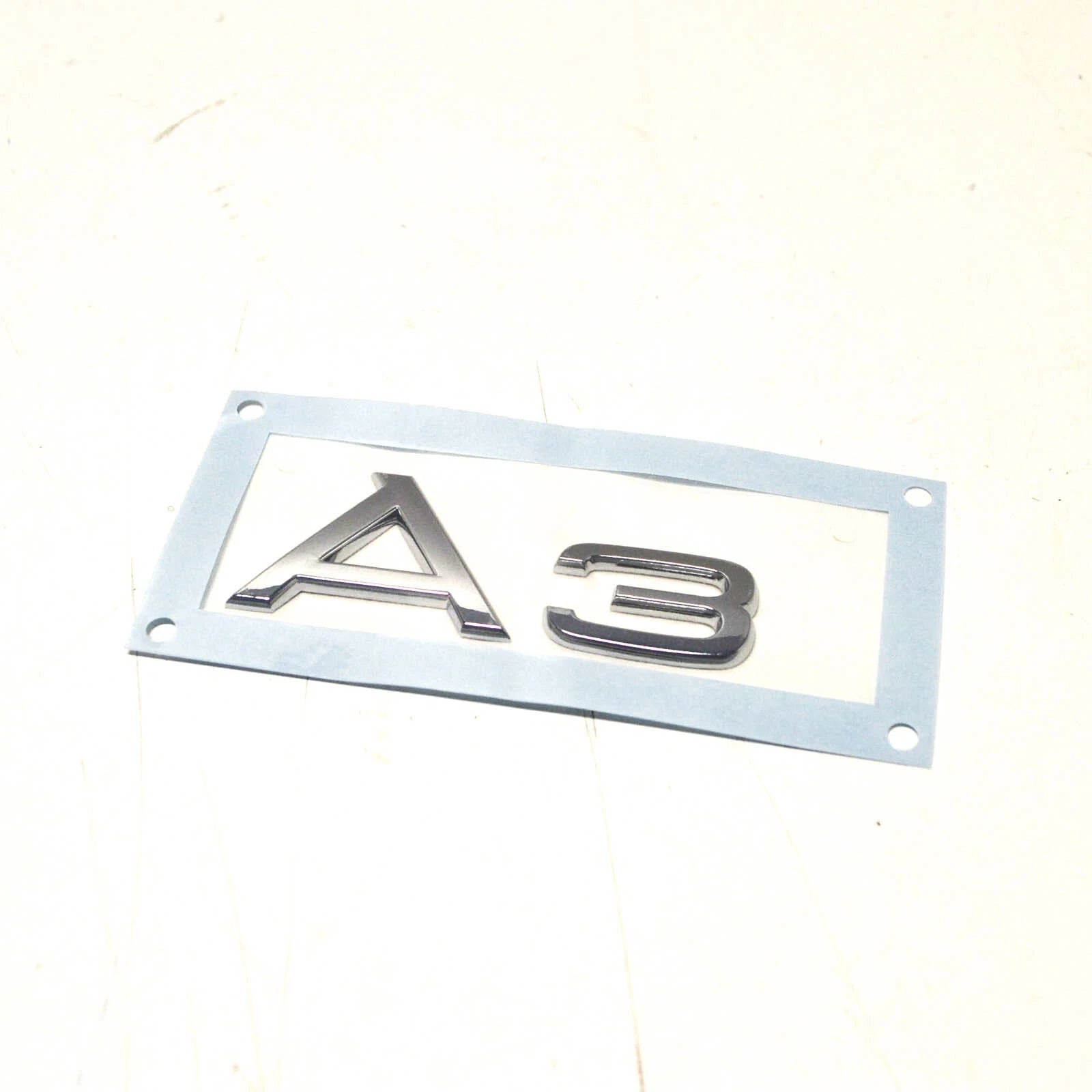 NEW AUDI A3 8P REAR LETTERING BADGE EMBLEM A3 8P08537412ZZ ORIGINAL