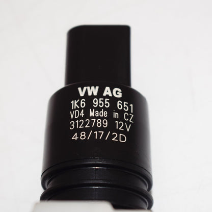 NEW VOLKSWAGEN GOLF MK5 1K WASHER PUMP MOTOR 1K6955651 ORIGINAL