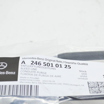 NEW MERCEDES-BENZ A W176 COOLING RADIATOR HOSE A2465010125 ORIGINAL
