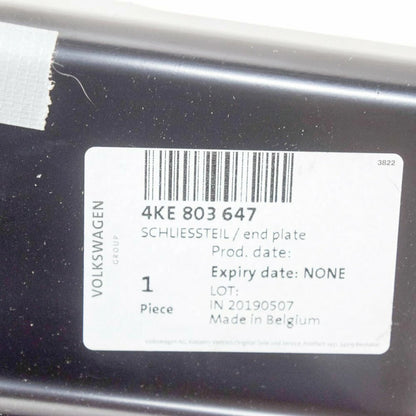 NEW AUDI E-TRON LEFT BODY FRAME SUPPORT END PLATE 4KE803647 2021