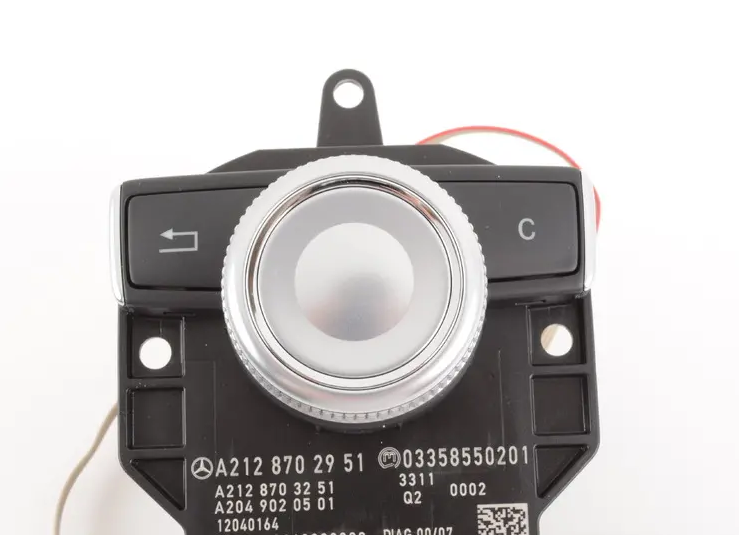 NEW MERCEDES-BENZ E C207 AUDIO COMAND CONTROL PANEL SWITCH A2128702951 ORIGINAL