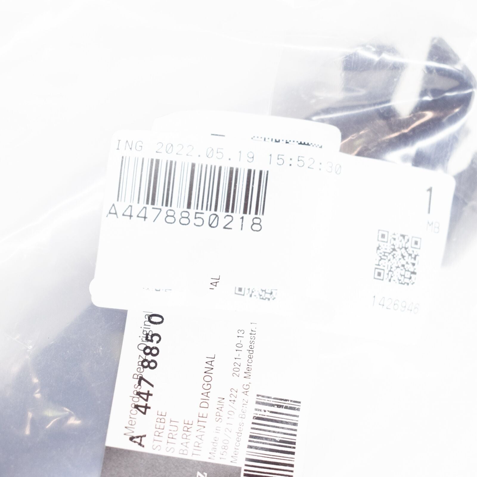 NEW MERCEDES-BENZ VITO W447 FRONT BUMPER RIGHT STRUT A4478850218 ORIGINAL