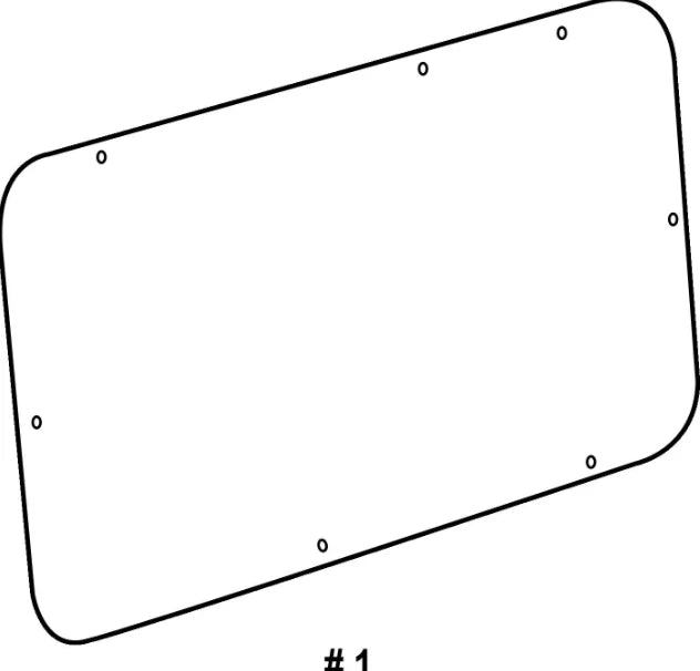 NEW MB VITO BOX W447 LEFT SIDE UPPER PANEL TRIM A4476902701 ORIGINAL