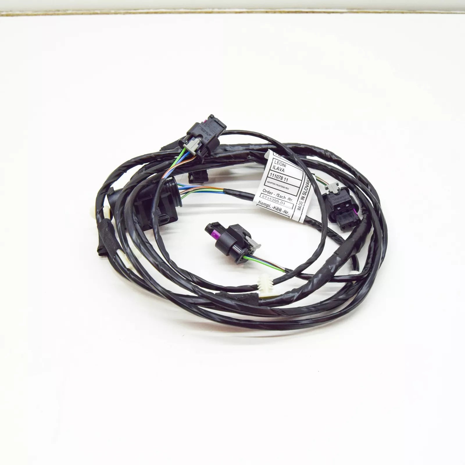 NEW BMW X1 F48 FRONT PARKING AID PDC WIRING JARNESS 61128715299 ORIGINAL
