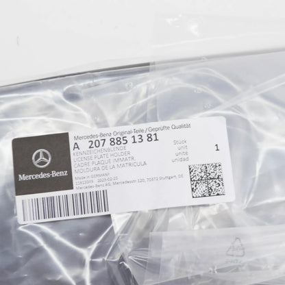 NEW MERCEDES-BENZ E COUPE C207 FRONT LICENSE PLATE HOLDER A2078851381 ORIGINAL