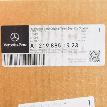 NEW MERCEDES BENZ CLS C219 FRONT BUMPER LOWER CENTER GRILLE A2198851923