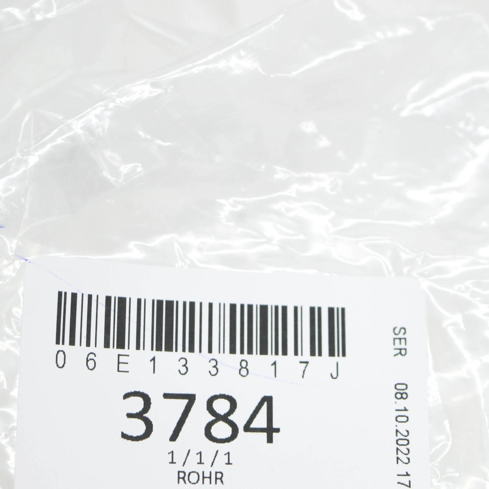 NEW AUDI A4 AVANT B8 SECONDARY AIR INJECTION CONNECTING HOSE 06E133817J