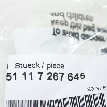 NEW BMW 6 CABRIO F12 FRONT BUMPER COVER LEFT INNER BRACKET 51117267645 ORIGINAL