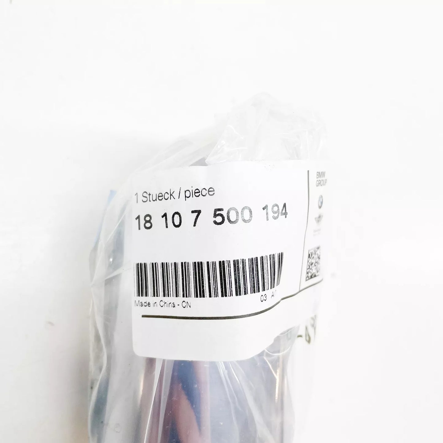 NEW BMW 3 E46 EXHAUST TAILPIPE TRIM COVER 18107500194 ORIGINAL