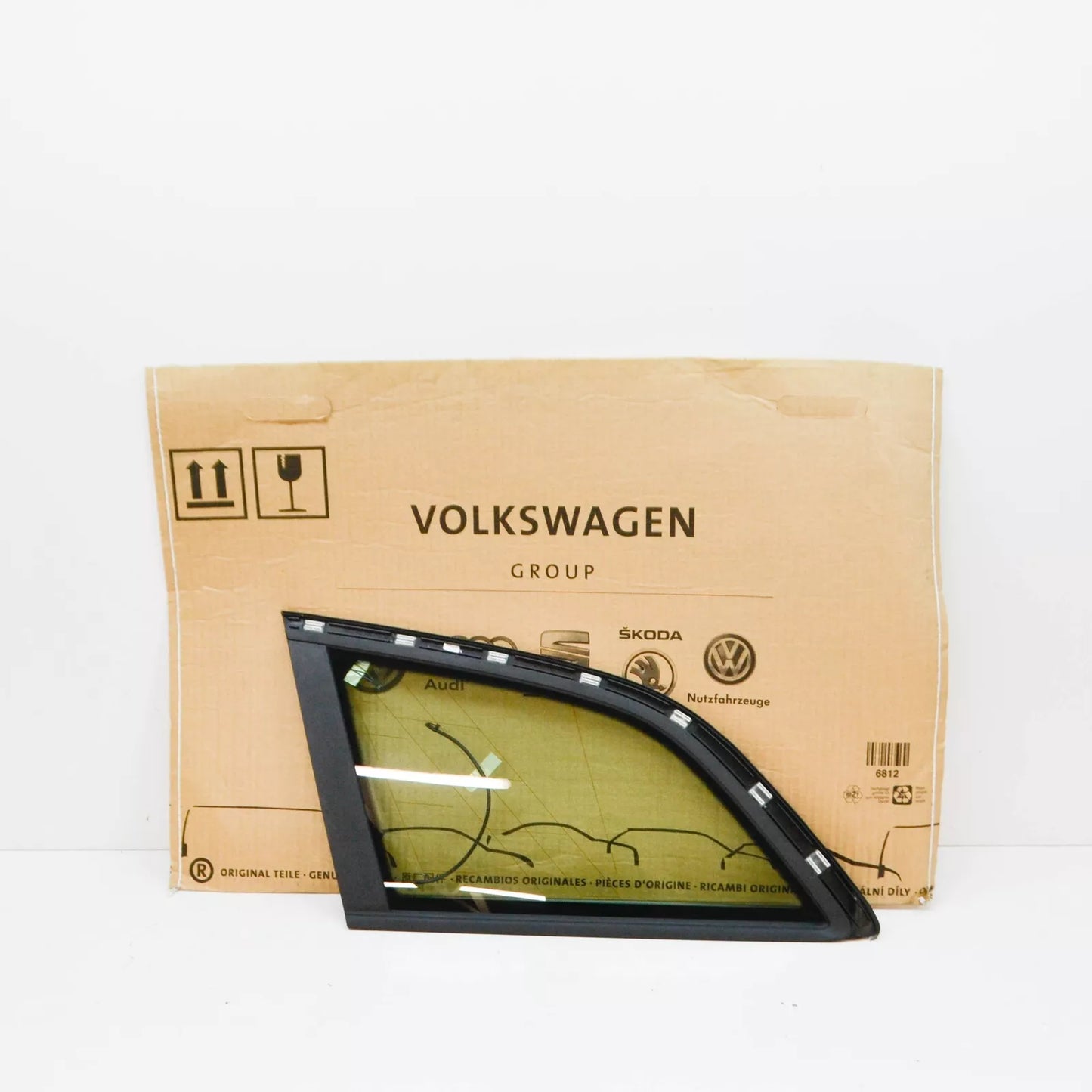 NEW AUDI Q7 4L REAR LEFT SIDE WINDOW QUARTER GLASS 4L0845299DNVB ORIGINAL