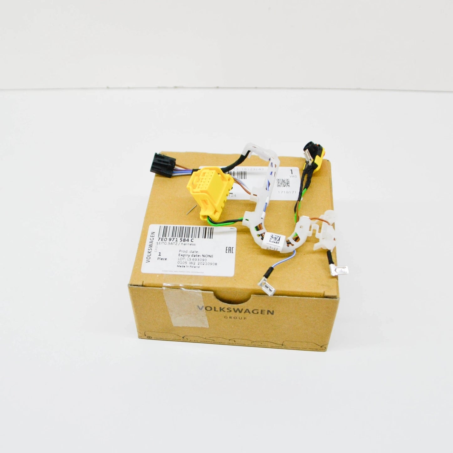 NEW VOLKSWAGEN AMAROK STEERING WHEEL WIRING SET 7E0971584C