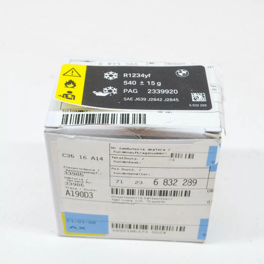 NEW BMW 2 CABRIO F23 COOLANT LABEL 540/-10G 71236832289 6832289 ORIGINAL