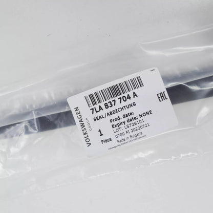 NEW VW TRANSPORTER T6 FRONT RIGHT DOOR WINDOW OUTER SEAL 7LA837704A ORIGINAL