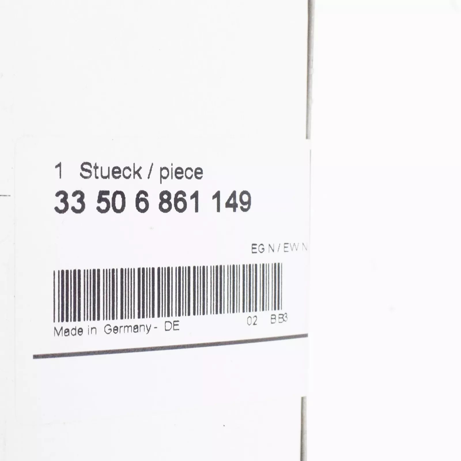 NEW BMW 1 F40 FRONT STABILIZER BAR BRACKET SUPPORT 33506861149 6861149 ORIGINAL