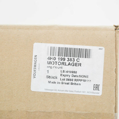 NEW AUDI A8 4H D4 LEFT ENGINE MOUNTING 4H0199383C ORIGINAL