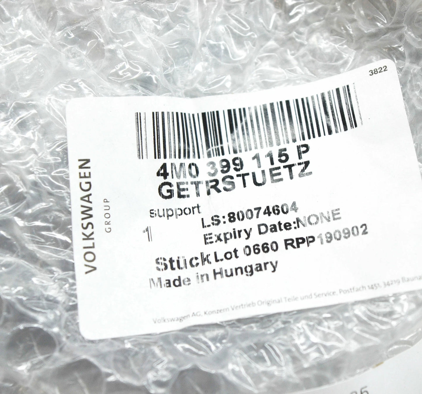 NEW AUDI Q7 4M GEARBOX MOUNT BRACKET 4M0399115P