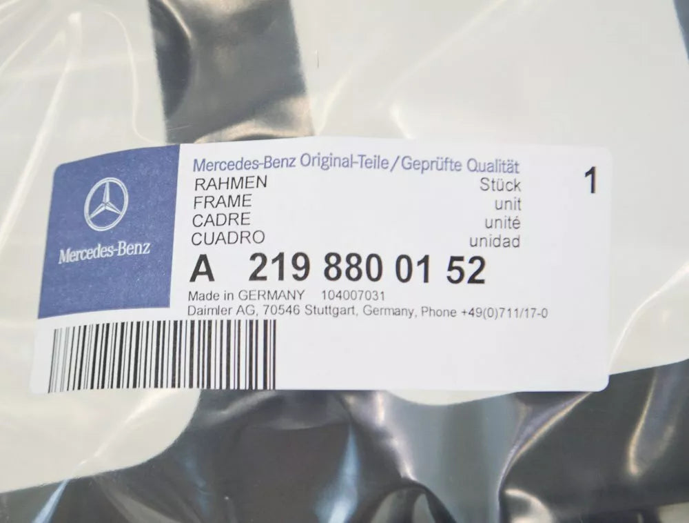 NEW MERCEDES-BENZ CLS C219 FRONT CENTER REINFORCEMENT FRAME A2198800152 ORIGINAL