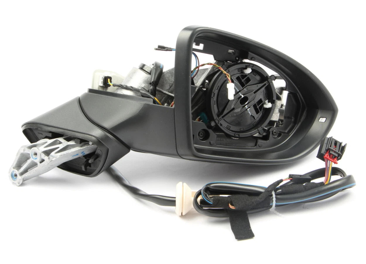 NEW VW GOLF SPORTSVAN MK7 FRONT RIGHT MIRROR HOUSING LHD 517857508AH9B9 ORIGINAL