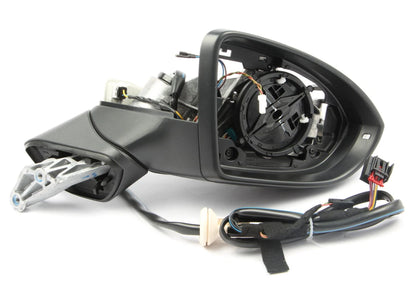 NEW VW GOLF SPORTSVAN MK7 FRONT RIGHT MIRROR HOUSING LHD 517857508AH9B9 ORIGINAL