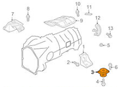 new audi q5 8r left engine mount 8r0199381r 3.2 petrol 199kw original