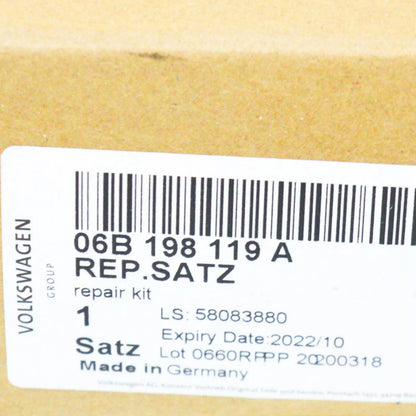 NEW AUDI A4 B6 TIMING BELT KIT WATER PUMP TENSIONER PULLEY 06B198119A ORIGINAL