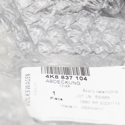 NEW AUDI A6 4A C8 FRONT RIGHT DOOR INNER PANEL COVER 4K8837104 ORIGINAL