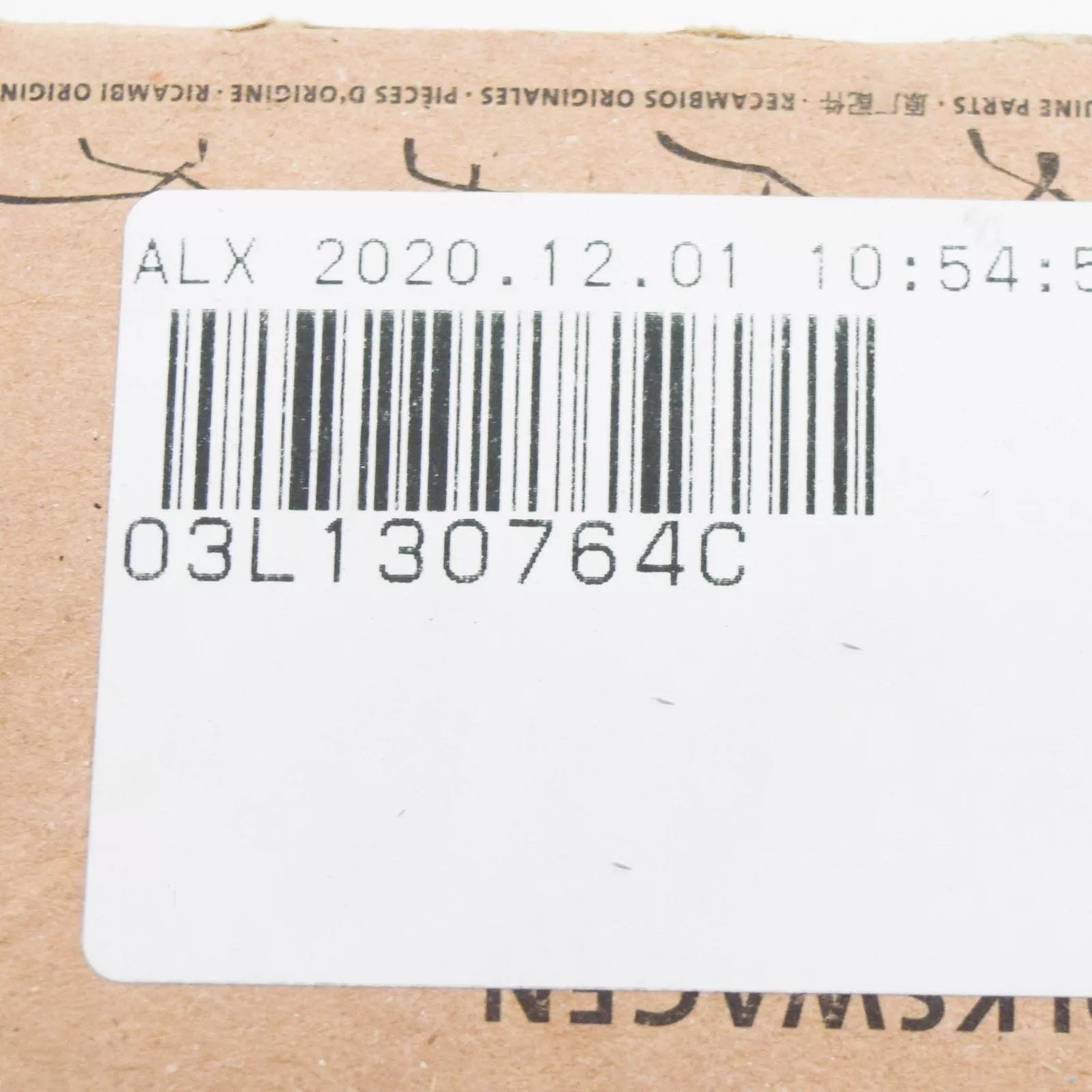 NEW VOLKSWAGEN PASSAT B7 FUEL RAIL PRESSURE SENSOR 03L130764C 1.6TDI ORIGINAL