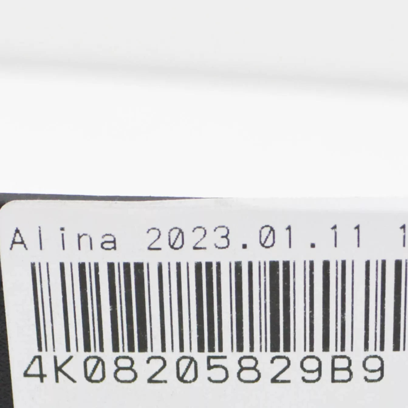 NEW AUDI A6 C8 RIGHT UNDER HOOD COVER 4K08205829B9 ORIGINAL