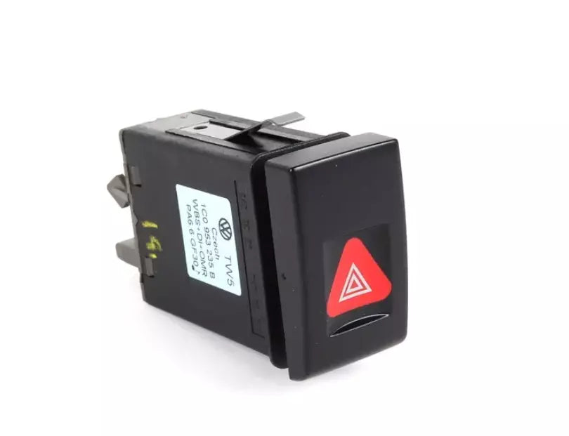 NEW VOLKSWAGEN BEETLE 9C DASHBOARD HAZARD BUTTON 1C0953235BB41