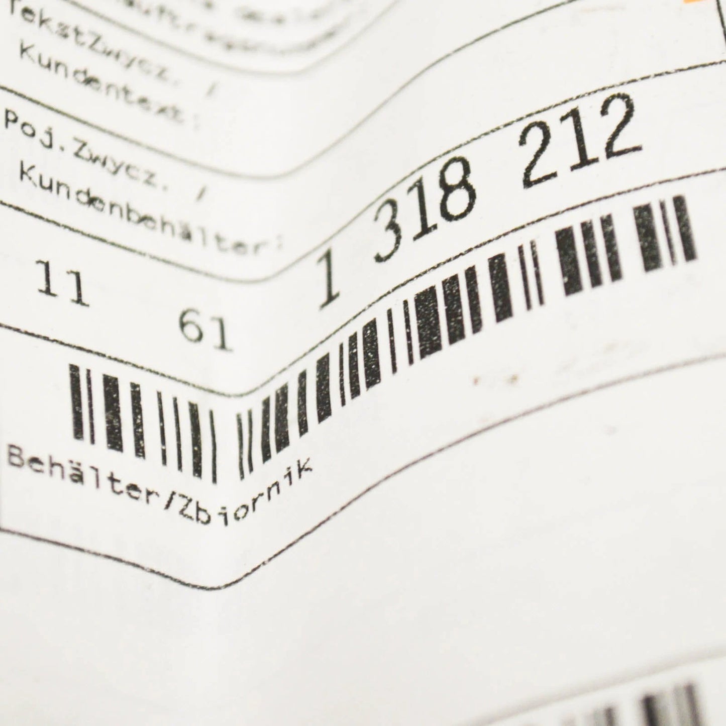 NEW BMW 3 E46 1.6I 77KW VACUUM CONTAINER 11611318212 ORIGINAL