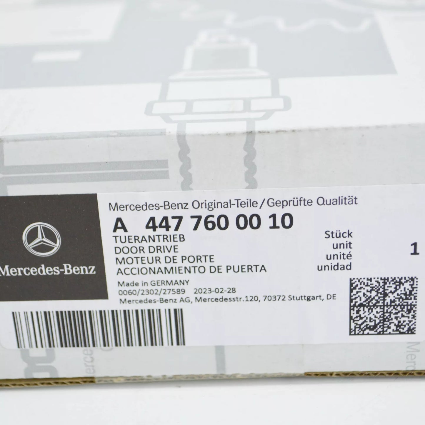 NEW MB VITO W447 REAR LEFT POWER CLOSING SYSTEM DOOR DRIVE A4477600010 ORIGINAL