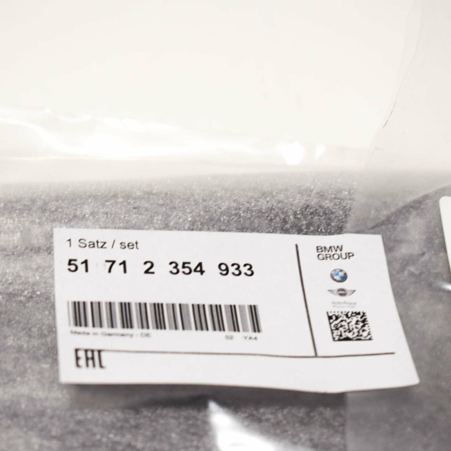 new bmw x6 m f86 front left fender m ornamental grille trim 51712354933 original