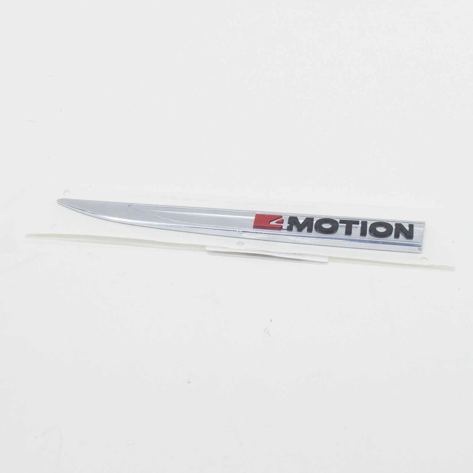 new vw passat 3g b8 left side aluminium red 4motion emblem 3g0853689ahqx