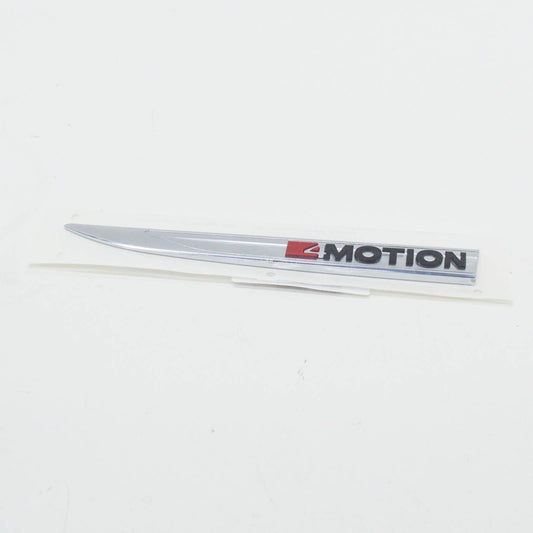 new vw passat 3g b8 left side aluminium red 4motion emblem 3g0853689ahqx
