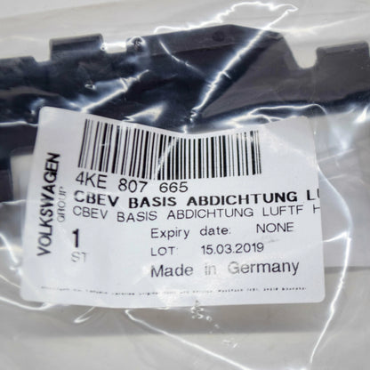 NEW AUDI E-TRON FRONT BUMPER GRILLE LEFT SIDE FOAM PART 4KE807665