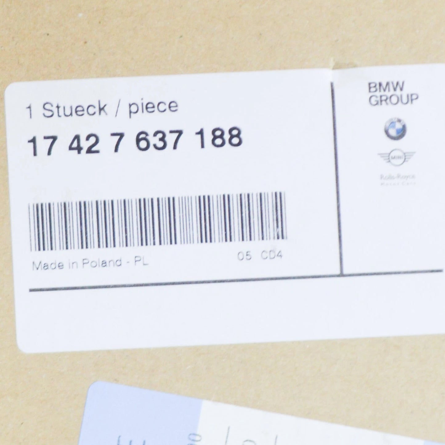 NEW BMW F45 F46 F55 F56 3 DOORS RADIATOR FAN SHROUD 7637188 17427637188 ORIGINAL