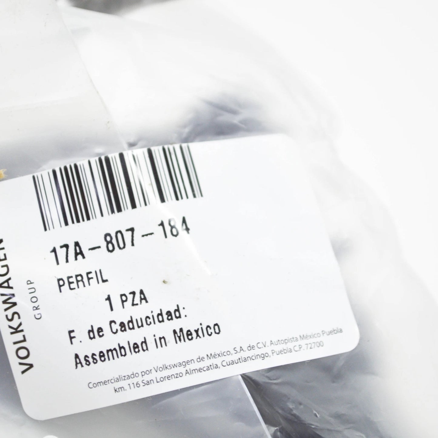 NEW VOLKSWAGEN JETTA MK7 FRONT RIGHT BUMPER BRACKET 17A807184 ORIGINAL