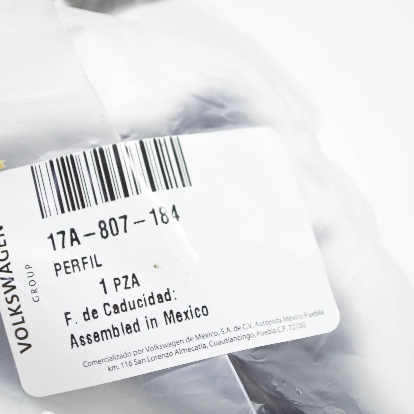 NEW VOLKSWAGEN JETTA MK7 FRONT RIGHT BUMPER BRACKET 17A807184 ORIGINAL